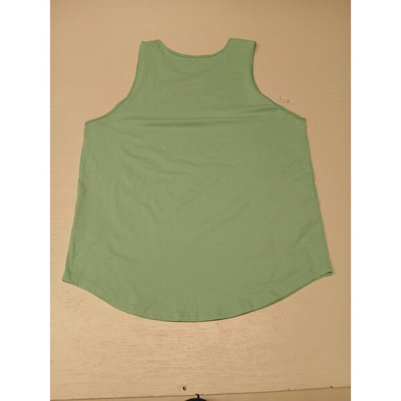 Manfinity Green Comfort Casual Sleeveless Muscle Tee Summer Wear Tank Top Large - Picture 2 of 9